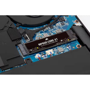 Corsair MP600 CORE XT 4TB NVMe PCIe M.2 SSD, Read speed: 5000 MB/s, Write speed: 4400 MB/s, Component for: PC/Laptop