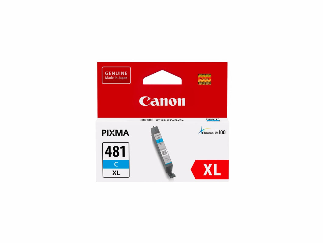 Canon Cli-481 Xl Cartridge (Cyan)