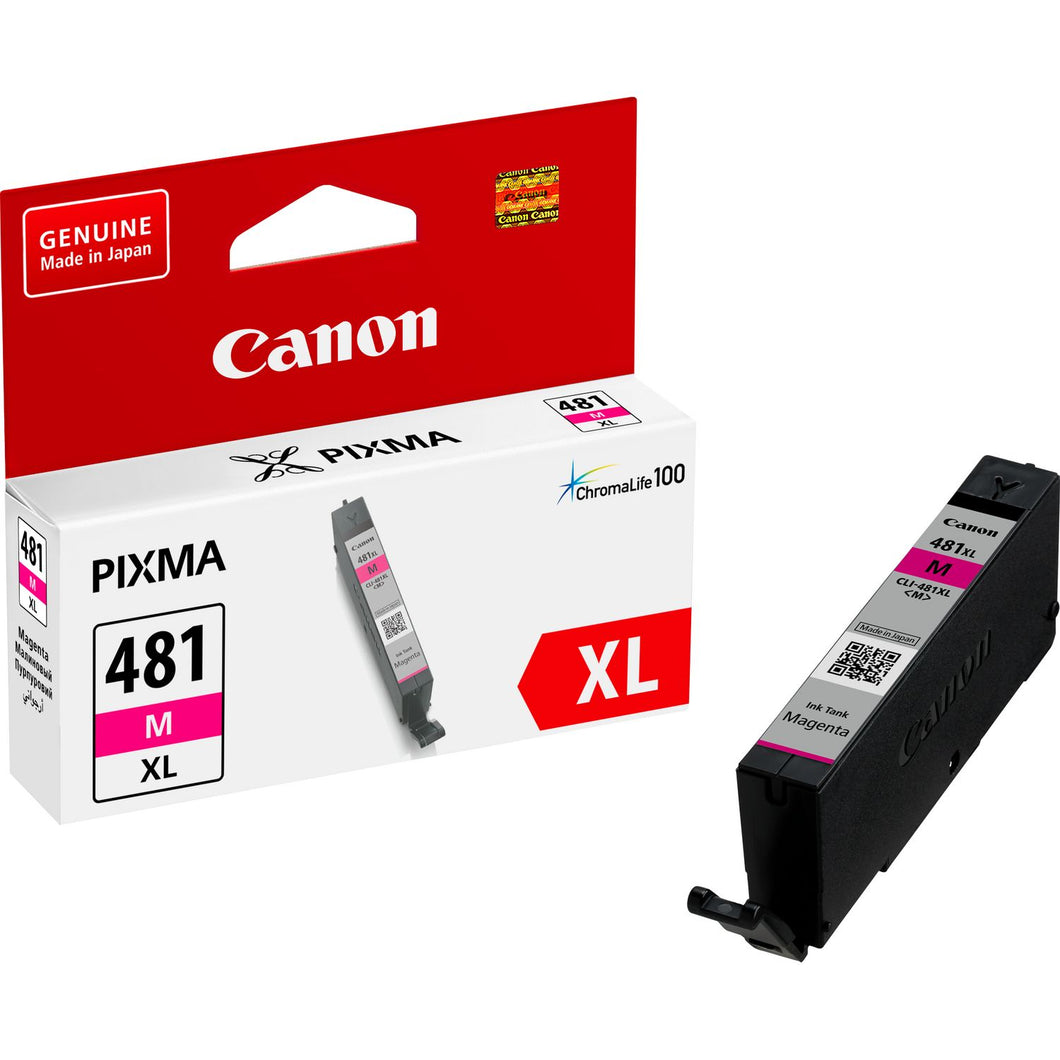 Canon Cli-481 Xl Cartridge (Magenta)