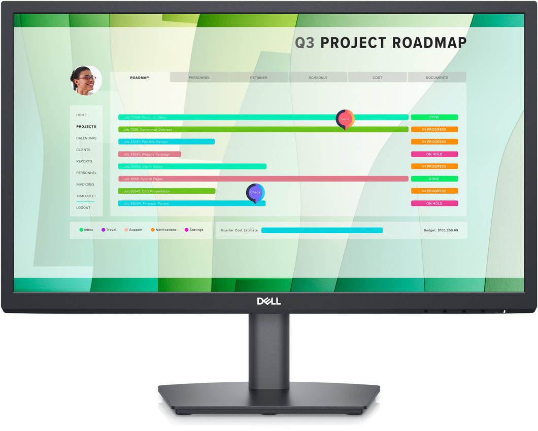 Dell E2223Hn 21.5in Hd Monitor E2223hn 54.48cm (21.5