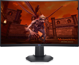 Dell 27 Curved Fhd Gaming Monitor 69cm, Fhd 1920 x 1080, 144 Hz,2x Hdmi 1.4, 1x Displayport 1.2, 1x Headphone Out Jack S2721Hgfa 69cm 210-BFWN