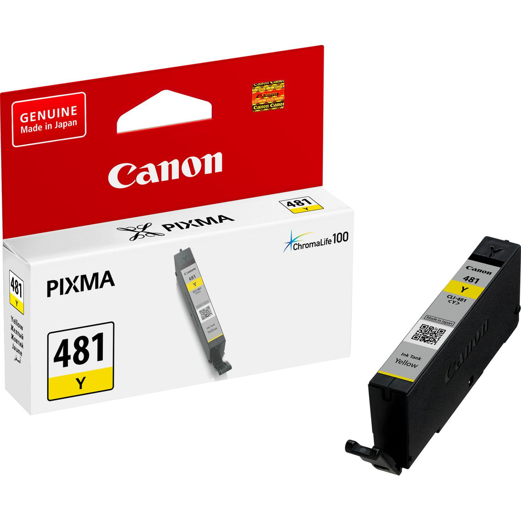 CANON CLI-481 CARTRIDGE (YELLOW)