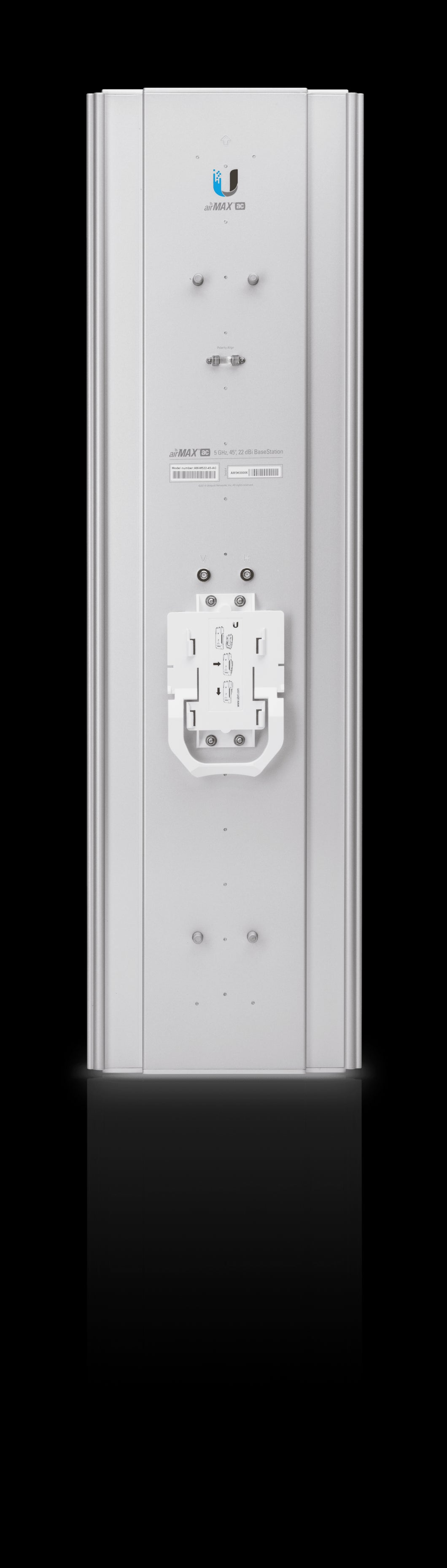 Ubiquiti UISP - airMAX - 5,8GHz Sector - 22dBi, 45deg, AC, MIMO High Gain AC Sector with Rocket Accessories and SMA(F)RP connectors