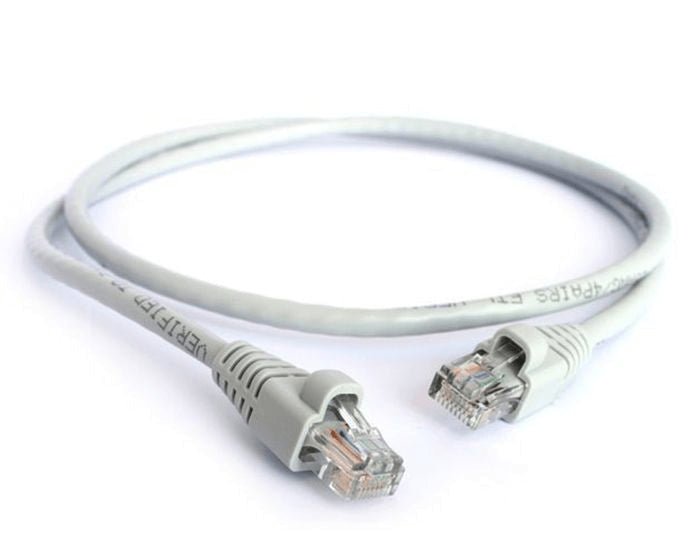 Acconet CAT6 UTP Flylead, 3 Meter, Straight, Stranded Cable, Moulded Boots and Plugs, Grey, Cabling and Cabinets, LAN Cable and Connectors, Flyleads