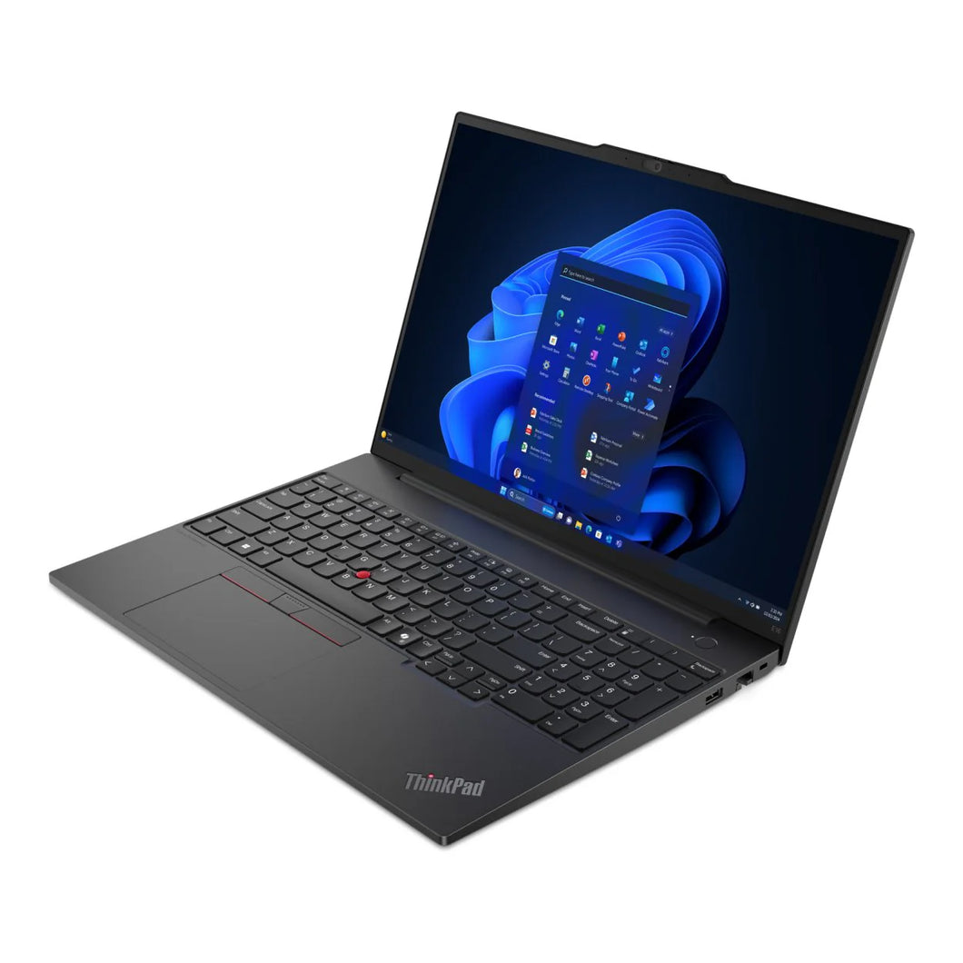 Lenovo Thinkpad E16 16In Wuxga Notebook  U7-255H, 16Gb Ddr5, 512Gb Ssd M.2 2242 Tlc G4, Integrated, Windows 11 Pro 64 21Sr001Rza