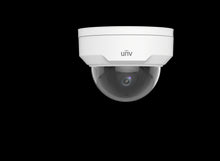 Load image into Gallery viewer, UNV - Ultra H.265 - 2MP WDR Starlight Vandal-resistant Fixed Dome Camera, Uniview Smart Analytics, 12V DC, PoE, IR 30m, 2.8mm, IP67, IK10, Micro SD
