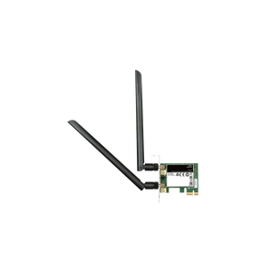 D-Link DWA-582 Wireless AC1300 Dual Band PCI Express Adapter, 867 Mbit/s, Top Wi-Fi standard: Wi-Fi 4 (802.11n)