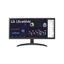 Load image into Gallery viewer, LG 26WQ500 UltraWide Full HD Monitor (2560 x 1080) Display resolution, IPS Monitor with AMD FreeSync, HDR10, 75Hz, 100 - 240 AC input voltage
