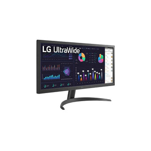 LG 26WQ500 UltraWide Full HD Monitor (2560 x 1080) Display resolution, IPS Monitor with AMD FreeSync, HDR10, 75Hz, 100 - 240 AC input voltage