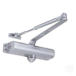 ZKTeco - Access Control Silver Door Closer - medium duty, Door weight: 60 kg - 85 kg, Access Control, Door Accessories, ZK-DoorCLOSER-M