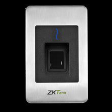 Load image into Gallery viewer, ZKTeco - Flush mounted RS 485 Fingerprint reader, SilkID fingerprint sensor, Stainless steel casing, RS-485 Interface, Flush-mounted design, ZKAC00198
