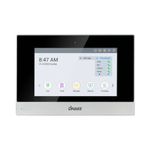 Load image into Gallery viewer, Dnake 7&quot; Indoor Monitor Smart Lite App Version, 7&quot; TFT LCD, 800x480 pixel, Supports up to 8 IP cameras, PoE support, 8 Alarm zones, 2×10/100Mbps Ports
