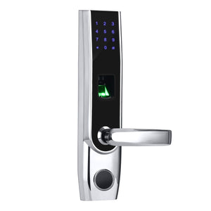 ZKTeco - Smart Bluetooth Stand Alone Lock: Handle Direction-Right, Visitor Password, Records Checking, 4x AA batteries, ZK-TL400B