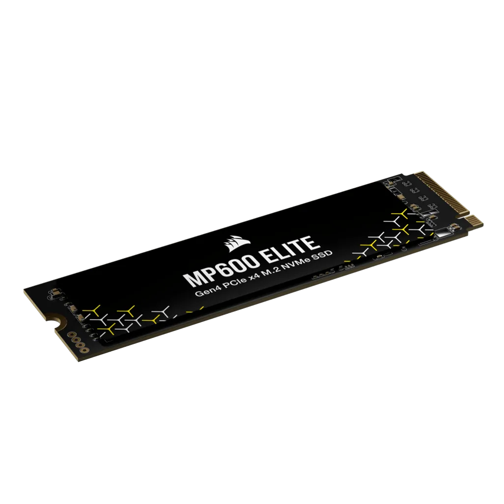 Corsair MP600 ELITE 1TB Gen4 PCIe x4 NVMe M.2 SSD (no heatsink), Component for PC, PCI Express 4.0, 3D TLC