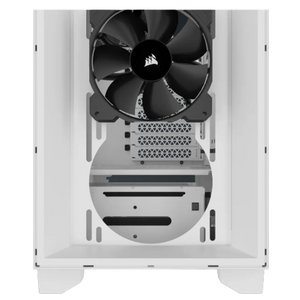 Corsair CC-9011252-WW 3000D Tempered Glass Mid-Tower PC CASE White, Supported HDD sizes: 2.5,3.5". Width: 230 mm, Depth: 462 mm, Height: 466 mm