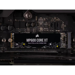 Corsair MP600 CORE XT 2TB NVMe PCIe M.2 SSD, Read speed 5000 MB/s, Write speed 4400 MB/s, Component for PC/Laptop