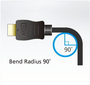 ATEN 10m High Speed HDMI Cable with Ethernet 4K (4096x2160 @30Hz), Maximum resolution: 4096x2160 pixels, HDMI Type A (Standard) Male/Female, 2L-7D10H