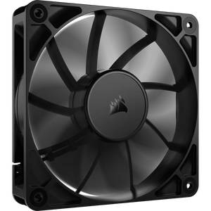 Corsair RS120 120mm PWM Fan, Fan diameter: 12 cm, Product colour: Black