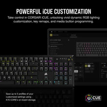 Load image into Gallery viewer, CORSAIR K70 CORE RGB Mechanical Gaming Keyboard - CORSAIR Red Linear Switches
