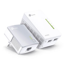 Load image into Gallery viewer, TP-Link 300Mbps AV600 WiFi Powerline Extender Starter Kit Qualcomm, Extend Wired/Wireless Network to Any Room, WiFi Auto-Sync for Unified WiFi Network
