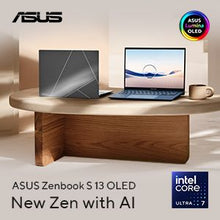 Load image into Gallery viewer, Asus ZenBook S UX5304MA-OU71610G0X Notebook, 13.3&#39;&#39; OLED WQXGA+, Grey, Ultra 7 155U, 16GB LPDDR5X, 1TB SSD, includes Sleeve, CoPilot Ready, Win11 Pro
