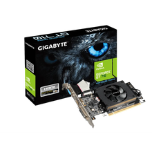 Load image into Gallery viewer, Gigabyte GV-N710D3-2GL Graphics nVidia GeForce GT 710 2GB GDDR3 VGA/DVI-D/HDMI
