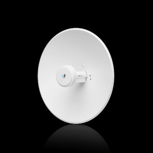 Ubiquiti UISP - airMAX - PowerBeam M5: 5GHz Hi Power 2x2 MIMO, 25dBi TDMA Station, 400mm Dish, includes 24v PoE injector, UBAM-PbeM5-400