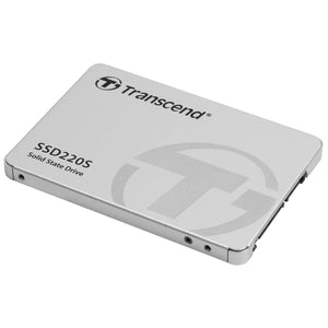 Transcend TS120GSSD220S 120GB 2.5'' SATA3 SSD220 SSD Drive - TLC, 500 MB/s Read, 300 MB/s Write, 6 Gbit/s data transfer, Component for PC/notebook