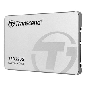 Transcend TS120GSSD220S 120GB 2.5'' SATA3 SSD220 SSD Drive - TLC, 500 MB/s Read, 300 MB/s Write, 6 Gbit/s data transfer, Component for PC/notebook