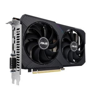 ASUS Graphics Card/NVIDIA/PCIe4/8GB GDDR6/OC mode:1852 MHz/Default mode:1822 MHz/1xDVI/1xHDMI/1xDP/450W