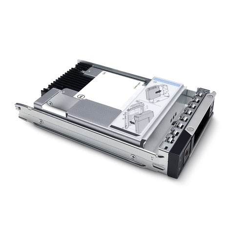 Dell 960GB SSD SATA Mixed Use 6gbps 512e 2.5in With 3.5in Hyb Carr Customer Kit Hard Drive 345-BECI