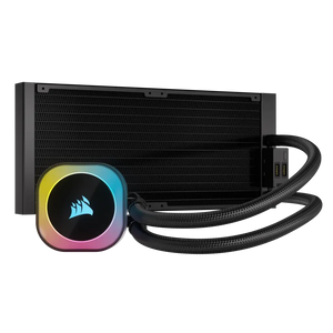 Corsair iCUE Link H115i RGB Liquid CPU Cooler - QX140 RGB Fans - 280mm Radiator - Fits Intel LGA 1700; AMD AM5 - Hub included