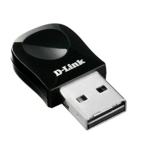 D-Link DWA-131 Wireless N300 Nano USB WiFi Adaptor, 300 Mbit/s data transfer rate, Single-band (2.4 GHz), PIFA, PC/Notebook adapter, Colour: Black