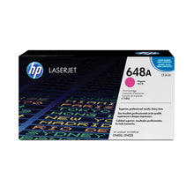 Load image into Gallery viewer, HP 648A Magenta Original LaserJet Toner Cartridge, 11000 pages (Colour LaserJet CLJ CP4525), Printing colours: Magenta, Quantity per pack: 1 pc(s)
