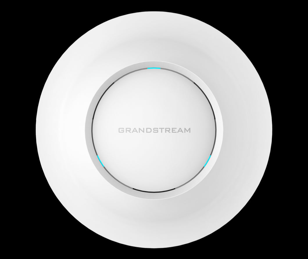 Grandstream Enterprise Indoor 2x2 MU-MIMO Ceiling Mount Access Point, No PoE Included, Requires 48V PoE, 1.25Gbp throughput, Advanced QoS, GWN.Cloud