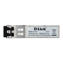 Load image into Gallery viewer, D-Link DEM-311GT 1 Port GBIC SX Multi-Mode Fiber Module 550m, SFP transceiver with Maximum data transfer rate of 1000Mbps, SFP Module for Fiber Optics
