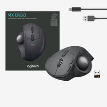 Load image into Gallery viewer, LOGi MX-ERGO Wireless Mouse Trackball A new standard of comfort and precision Advanced tracking, 910-005179
