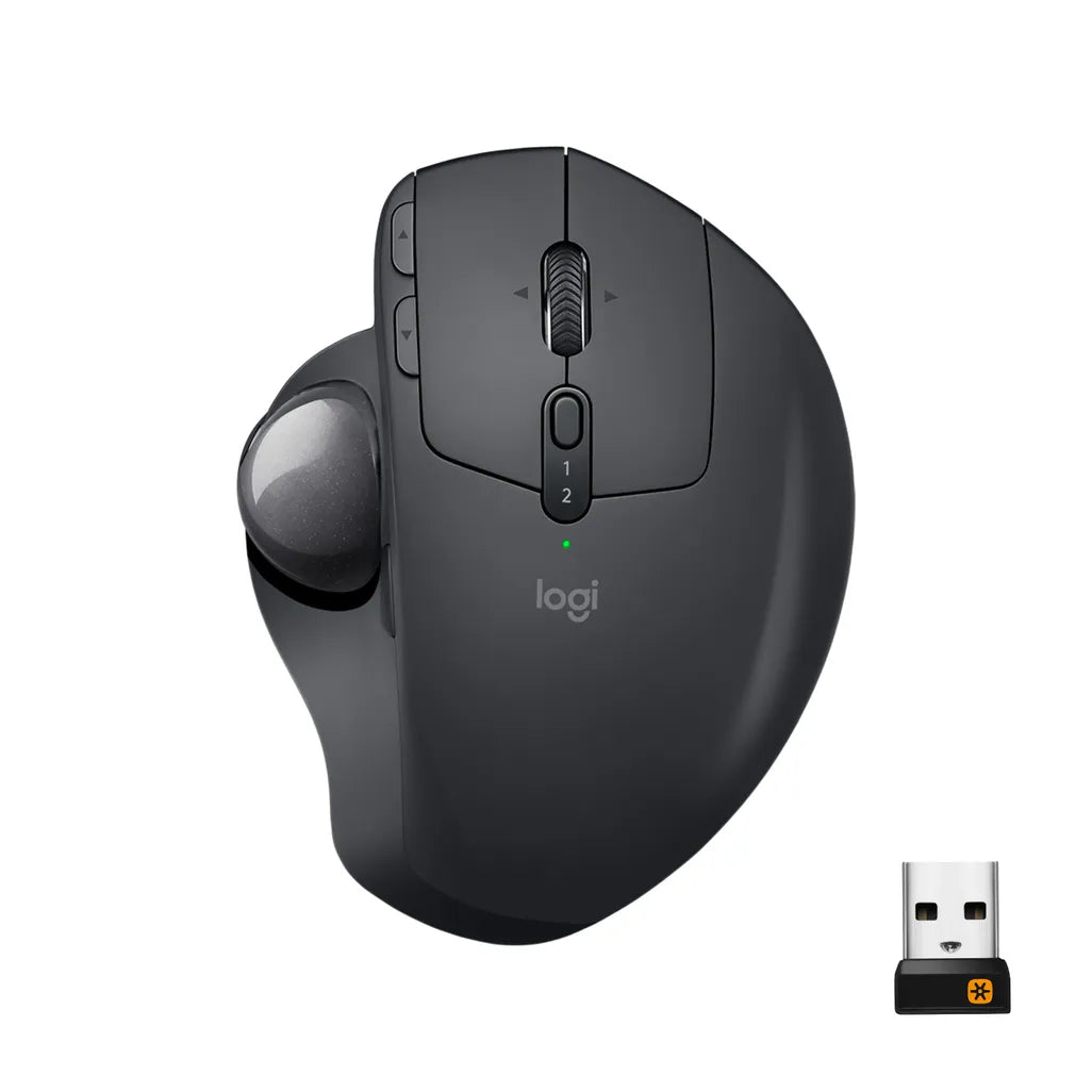 LOGi MX-ERGO Wireless Mouse Trackball A new standard of comfort and precision Advanced tracking, 910-005179