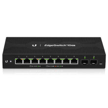 Load image into Gallery viewer, Ubiquiti UISP - Edgeswitch - 10XP, 8 x Gigabit RJ45 Ports, 2 x SFP Ports, 24V PoE Out on All Ports, AC/DC Input, UB-ES-10XP
