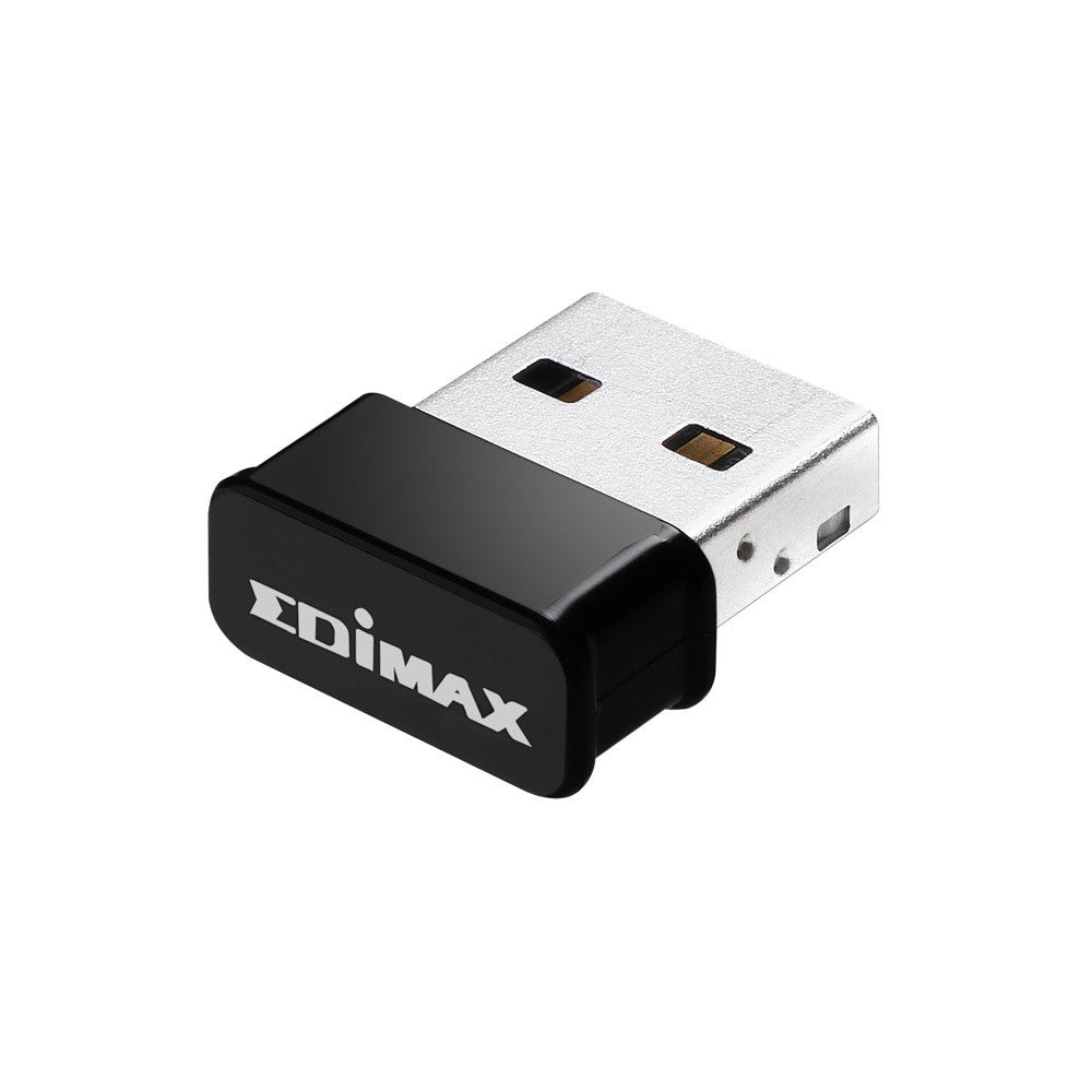 Edimax AC1200 Dual-Band 11AC Wave 2 MU-MIMO Wi-Fi USB 2.0 NANO adapter, 1200Mbps, 802.11ac Wave 2, Beamforming, ED-EW7822ULC