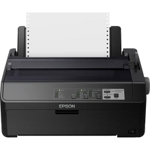 Load image into Gallery viewer, Epson FX890II Dot Matrix Printer 80 columns, 240 x 144 DPI; 9 pins; 18 Needles (2 x 9), Parallel, USB 2.0
