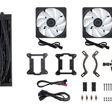 Load image into Gallery viewer, Cooler Master MasterLiquid 240L Core ARGB CPU Liquid Cooling kit, Fan diameter: 12 cm, Product colour: Black
