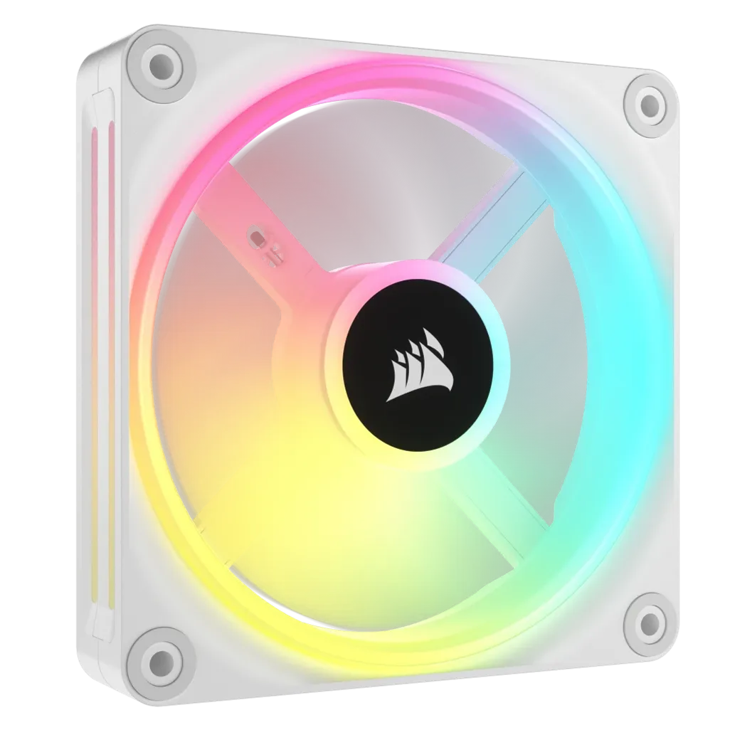 CORSAIR iCUE LINK QX120 RGB 120mm PWM Fans Starter Kit - White