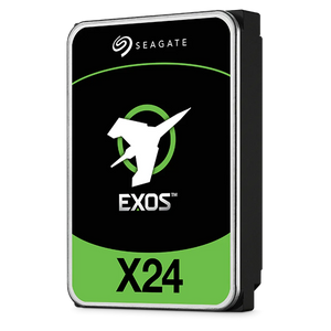 Seagate Exos X24 ST24000NM007H 24TB HDD; HDD speed: 7200 RPM, Storage drive buffer size: 512MB, HDD size 3.5", Interface: SAS; 5 Year Limited Warranty