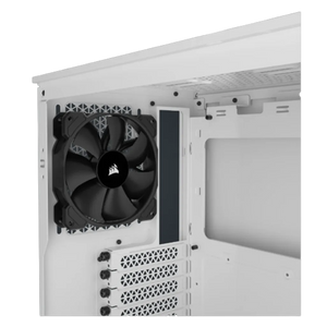 Corsair CC-9011252-WW 3000D Tempered Glass Mid-Tower PC CASE White, Supported HDD sizes: 2.5,3.5". Width: 230 mm, Depth: 462 mm, Height: 466 mm