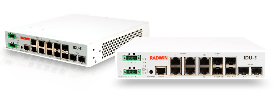 Radwin IDU-S Layer 2 Indoor Managed Switch - Dual DC Input, 540W, 4 x ...