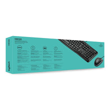 Load image into Gallery viewer, Logitech Desktop MK120 Corded Keyboard and Mouse Combo spill resistant
