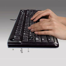 Load image into Gallery viewer, Logitech Desktop MK120 Corded Keyboard and Mouse Combo spill resistant
