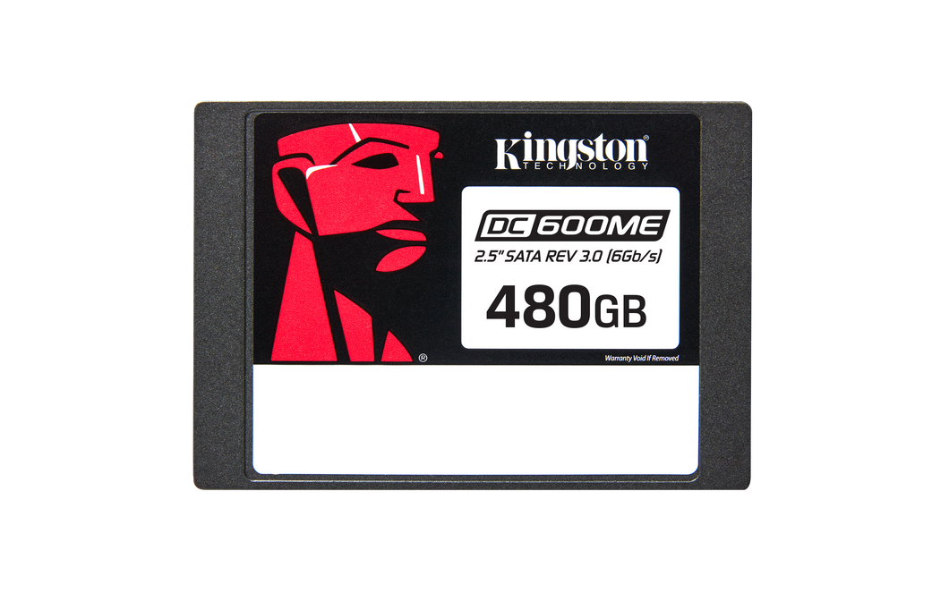 Kingston 480G Dc600Me (Mixed-Use) Tcg Opal 2.5-inch Enterprise SATA SSD SEDC600ME/480G