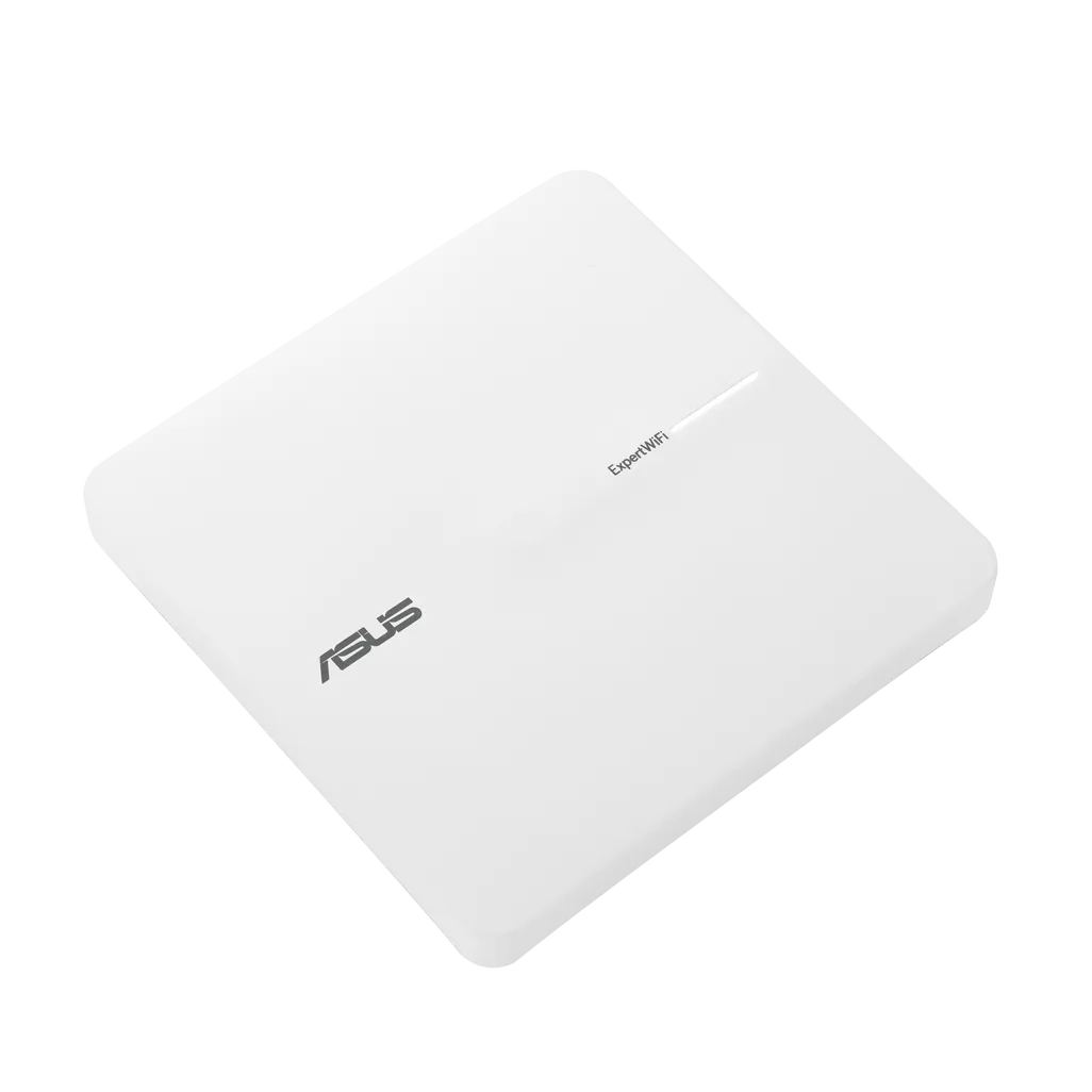 ASUS Router/Expert/2402 Mbps+574 Mbps/2.4GHz 2x2/5GHz 2x2/PoE+/200 devices/Wall+Ceiling Mount/AiMesh/2 Pack